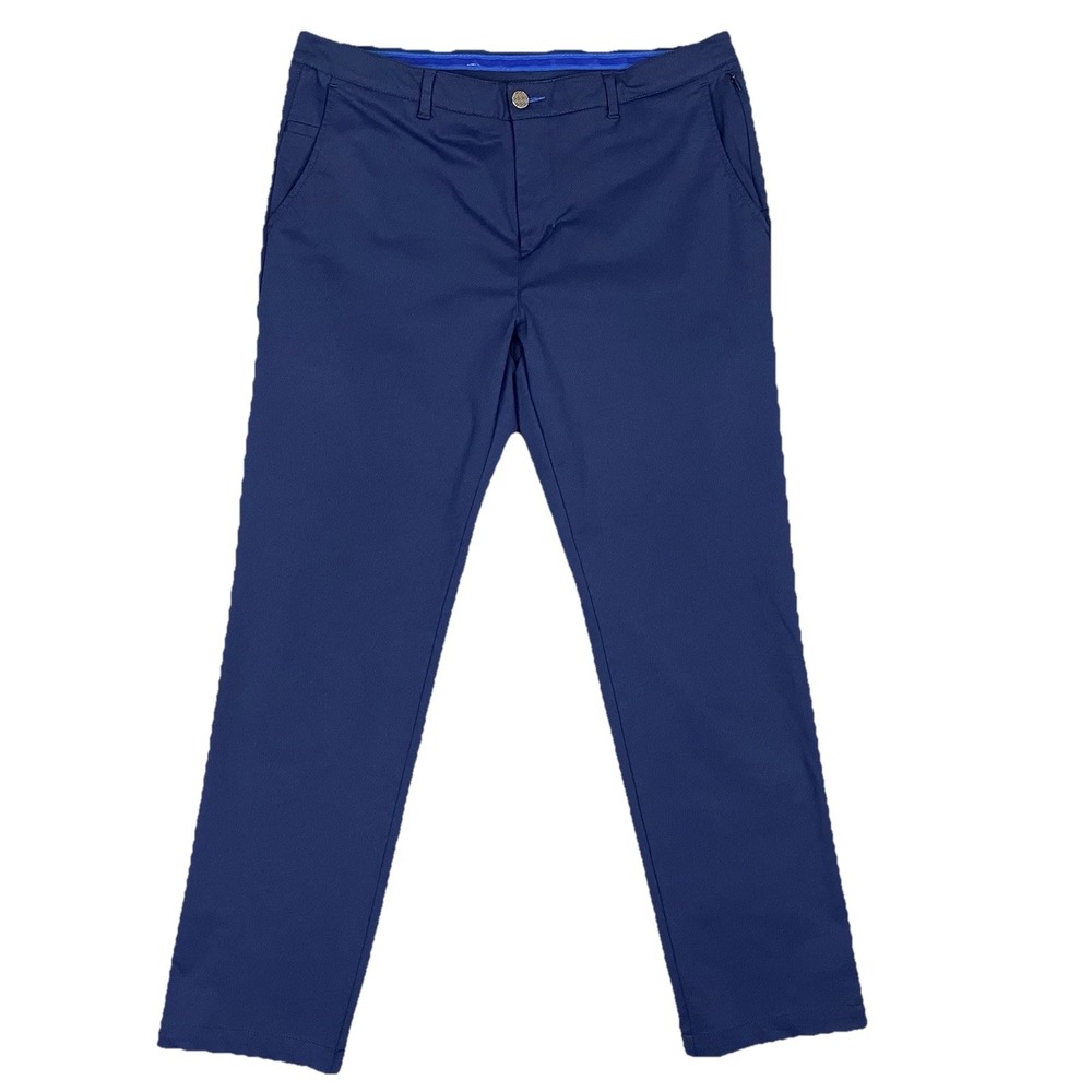 Twillory Blue Tailored Fit Performance Pants Mens 36 x‎ 29 Wrinkle Free Stretch